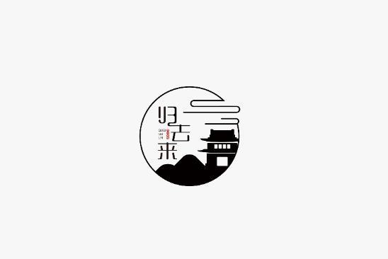 佛系logo欣赏,简约而不简单的图文logo设计